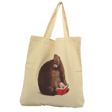 Torba na zakupy bawełniana 55x54x10cm mix