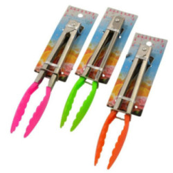 Szczypce kuchenne metal/plastik 18cm mix 2