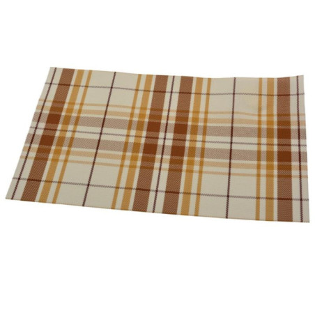 Mata 35x40cm prostokątna kratka mix