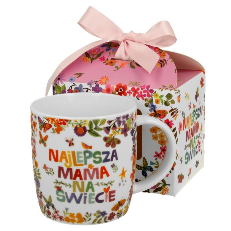 Kubek ceramiczny "Najlepsza mama na świecie"