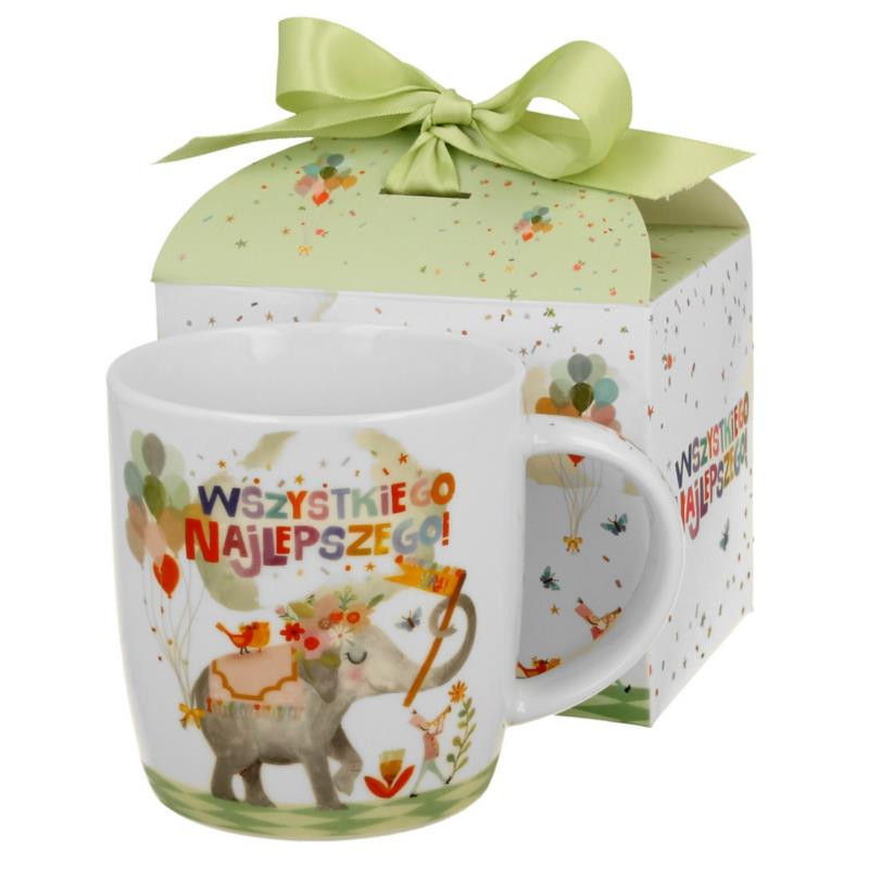 Kubek ceramiczny 400ml "Wszystkiego najlepszego"