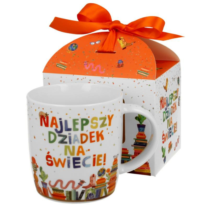 Kubek ceramiczny 400ml "Najlepszy Dziadek na świecie"