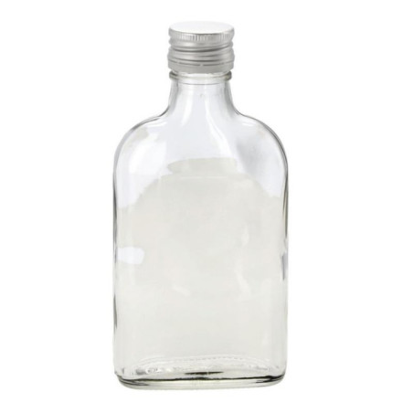 Butelka piersiówka z zakrętką 200ml 4405