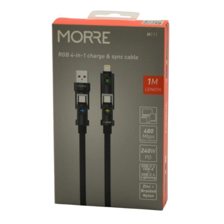Kabel USB 3w1 Moree M111