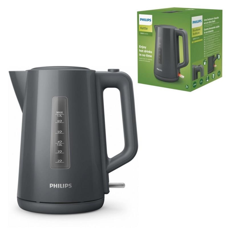 Czajnik elektryczny Philips 1,7L HD9318/10 szary