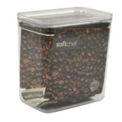 Pojemnik plastikowy 2,1L hermetyczny prostokątny 2