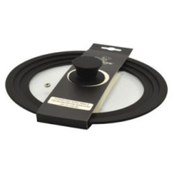 Pokrywka szklana silikonowy rant 20/22/24cm 2