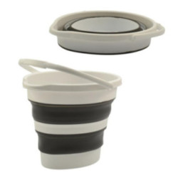 Wiadro 10L silikonowe składane 2