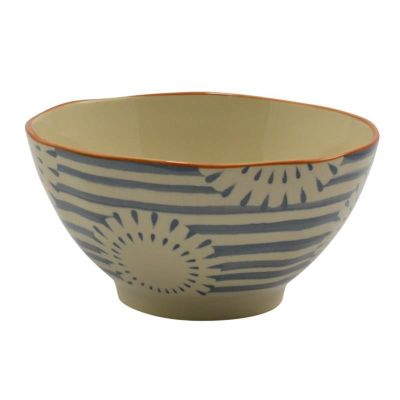 Salaterka ceramiczna 18cm h:9cm mix