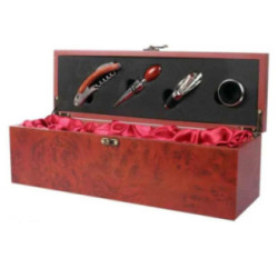 Akcesoria do wina 4 elementy pudełko na wino AW04