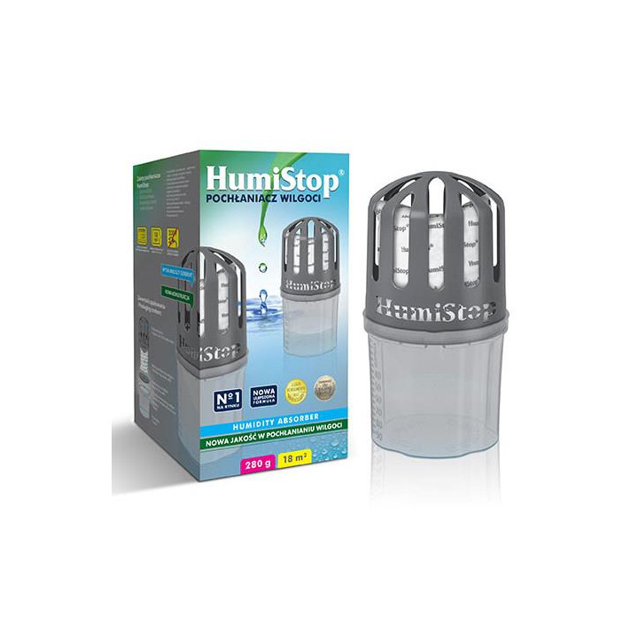 Pochłaniacz wilgoci Humistop urządzenie i wkład
