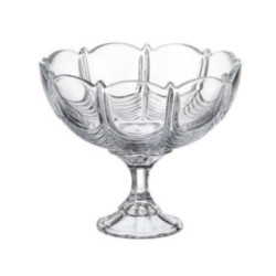 Salaterka kryształ Bohemia Orion 22cm na nodze