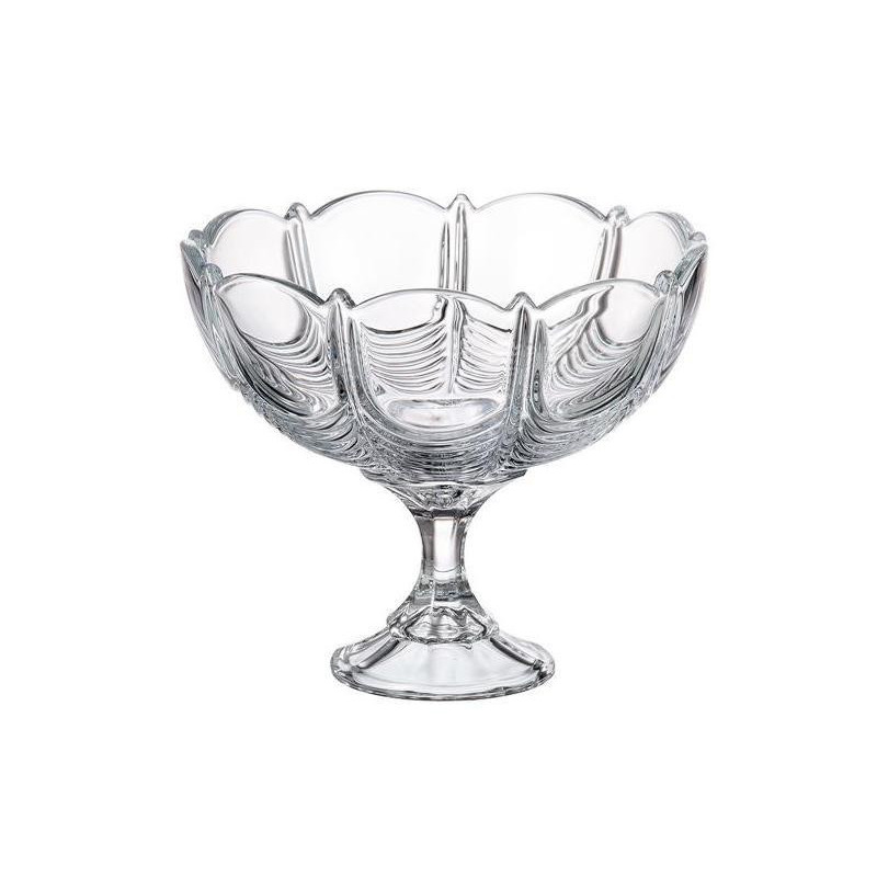 Salaterka kryształ Bohemia Orion 22cm na nodze