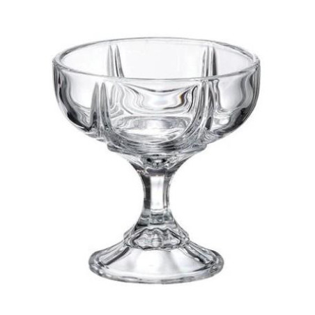 Salaterka kryształ Bohemia Orion 15cm na nodze