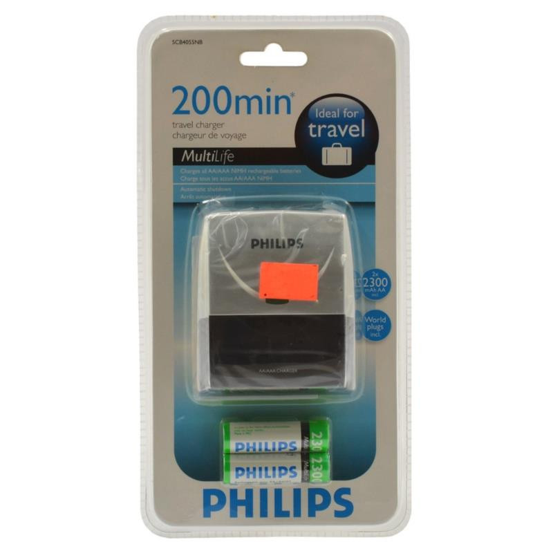 Ładowarka Philips SCB4055 + 2HR6
