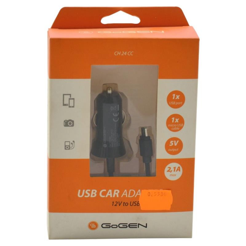 Ładowarka samochodowa GoGEN CH24CC