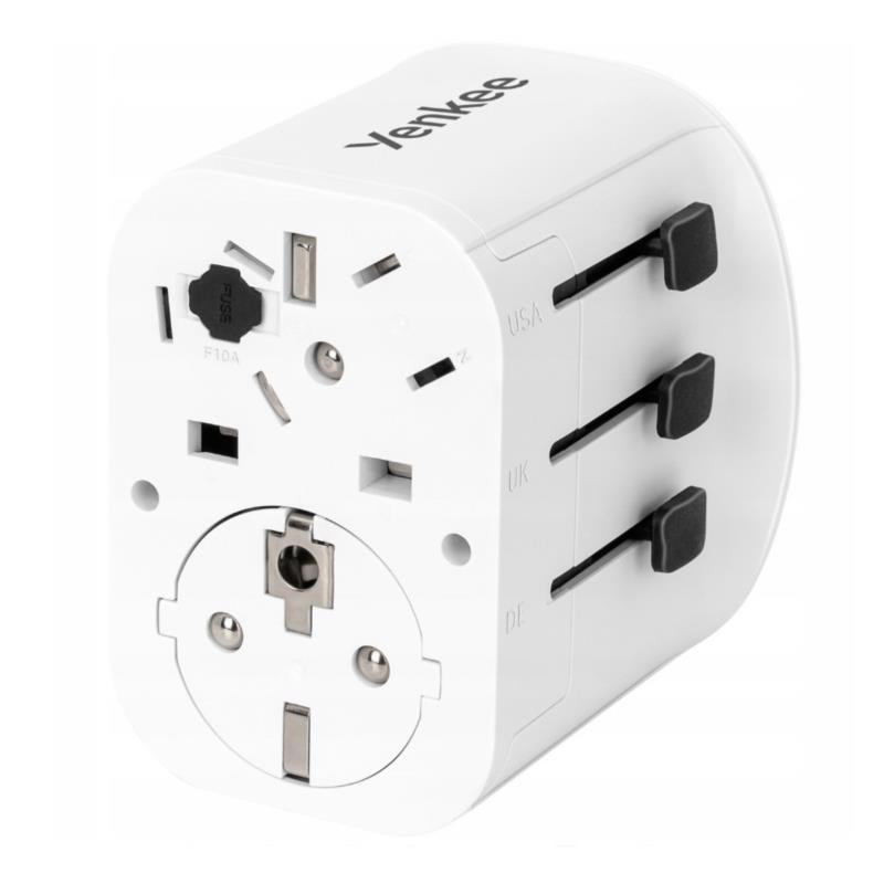Adapter ładowarka sieciowa podróżna 100V-250V