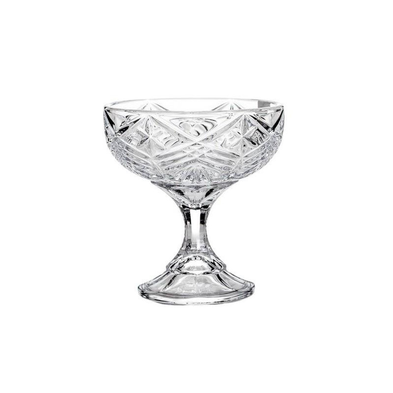 Salaterka kryształ Bohemia Taurus 22cm na nodze