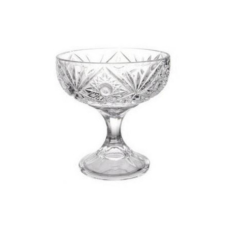 Salaterka kryształ Bohemia Perseus 15cm na nodze