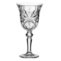 Kieliszki do wina 220ml 6szt Lorey Ribbon Bohemia kryształ