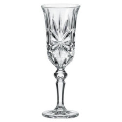 Kieliszki do szampana 150ml 6szt Lorey Ribbon Bohemia kryształ