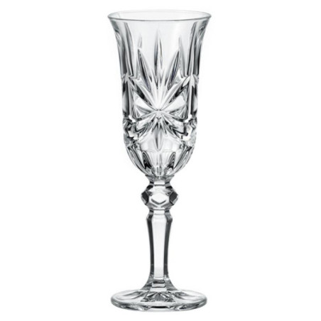 Kieliszki do szampana 150ml 6szt Lorey Ribbon Bohemia kryształ