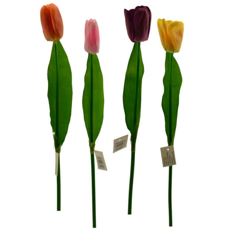 Kwiat sztuczny Tulipan 47cm mix