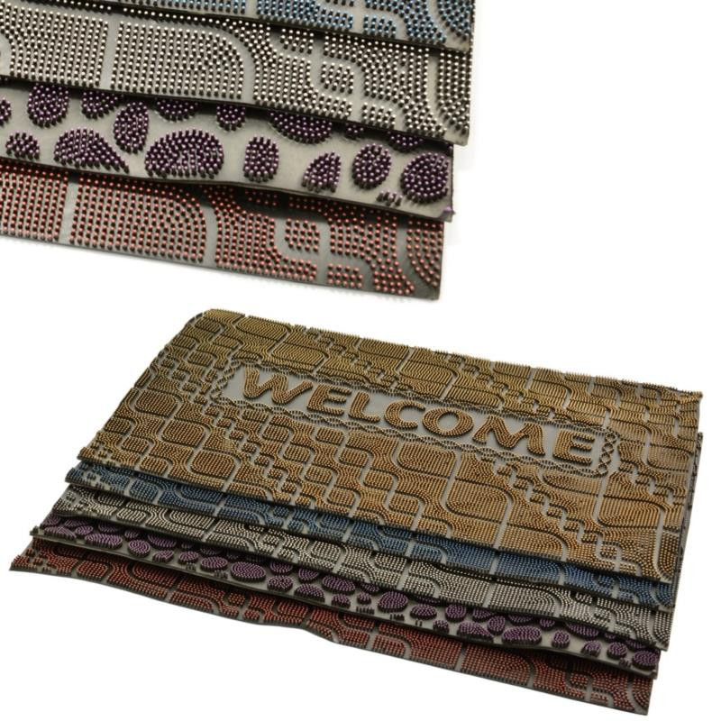 Wycieraczka 40x60cm gumowa Welcome MRY6014 mix