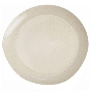 Talerz Organic deserowy 22cm beżowy