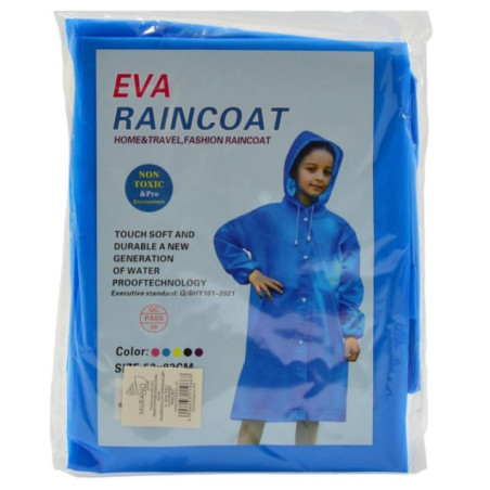 Płaszcz przeciwdeszczowy 53x82cm MRY3874 mix