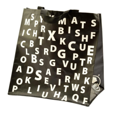 Torba na zakupy PP Alfabet 34x34x22cm