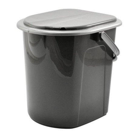 Wiadro-toaleta szare 22L VK171096