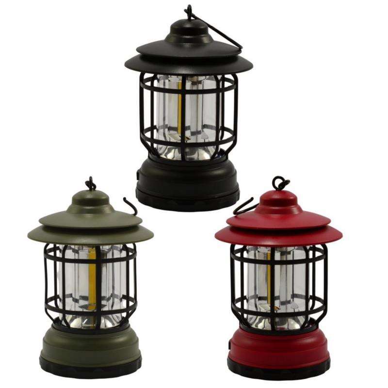 Lampka turystyczna na baterie LED 12x17cm MRY9281 mix