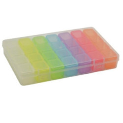 Pojemnik organizer plastikowy na leki 10,5x17cm MRY6076 2
