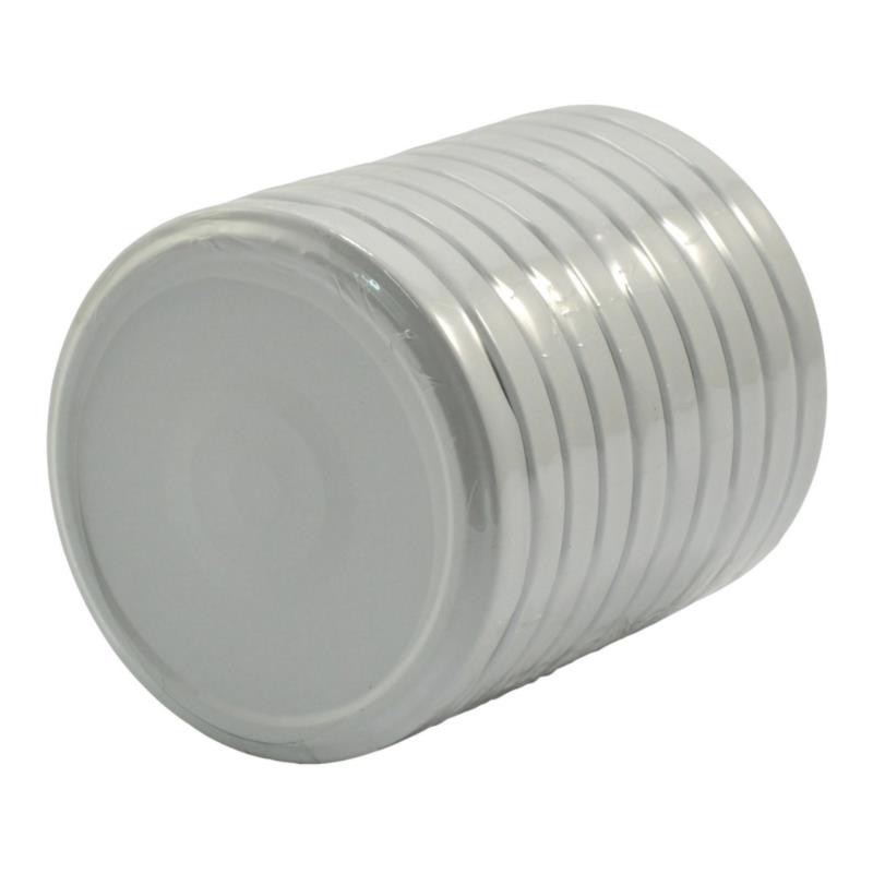 Zakrętki 10szt fi 82 6z biała klik