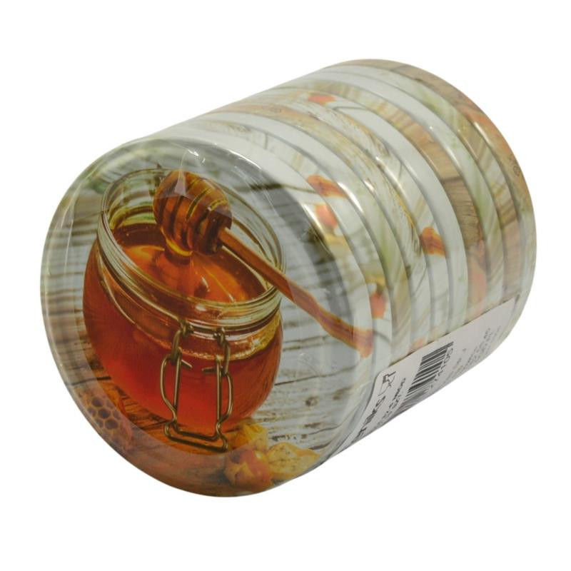 Zakrętki 10szt fi 82 6z miód MD02