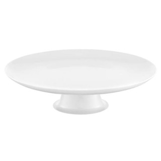 Patera szklana 32cm Lily biała