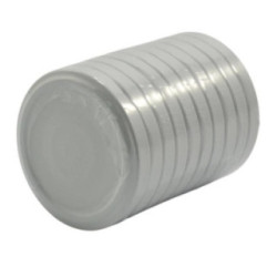 Zakrętki 10szt fI 66 4z biała 2