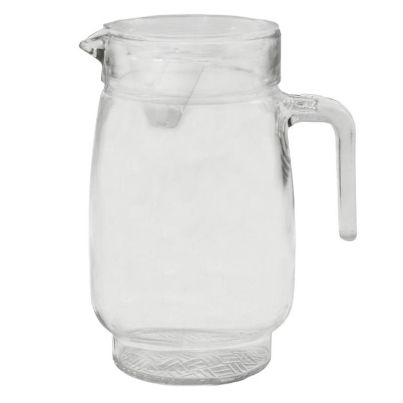 Dzbanek szklany 1,5l z pokrywką