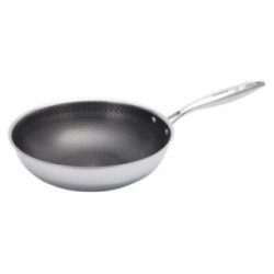 Patelnia wok 28cm stal nierdzewna Klausberg KB-9024