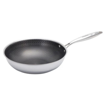 Patelnia wok 28cm stal nierdzewna Klausberg KB-9024