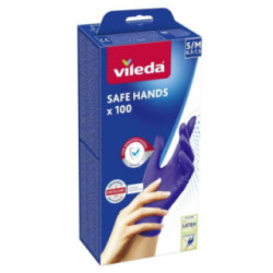 Rękawice Vileda Safe Hands 100 sztuk S/M 167821 2