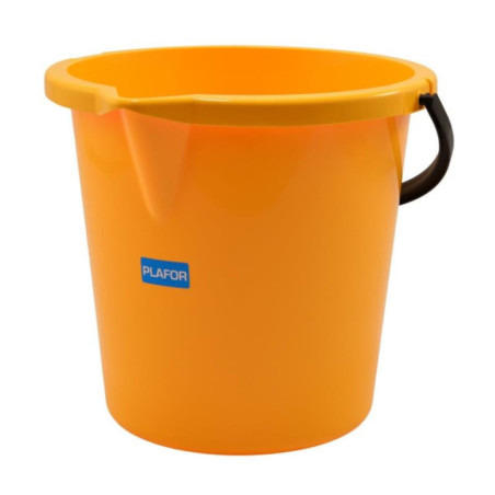 Wiadro 12L plastikowe z wylewką mix 533-00 podziałka