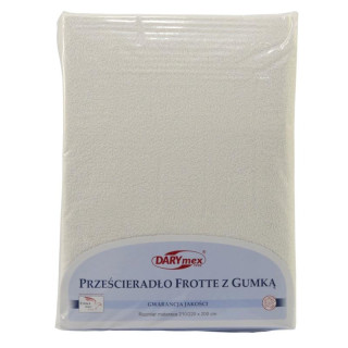 Prześcieradło Frotte 200x220cm biały