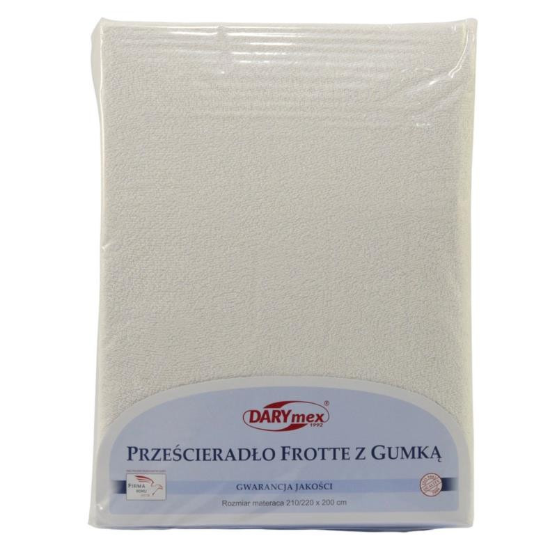 Prześcieradło Frotte 200x220cm biały