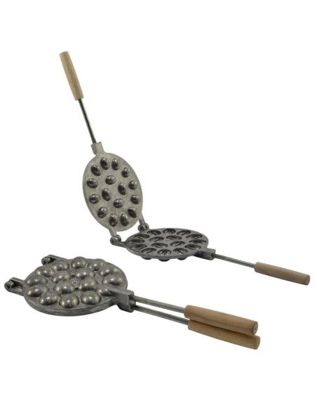 Patelnia-forma do wypiekania ciastek orzeszków