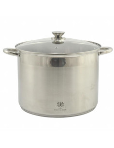 Garnek 34cm 22,5L nierdzewny z pokrywką Solid