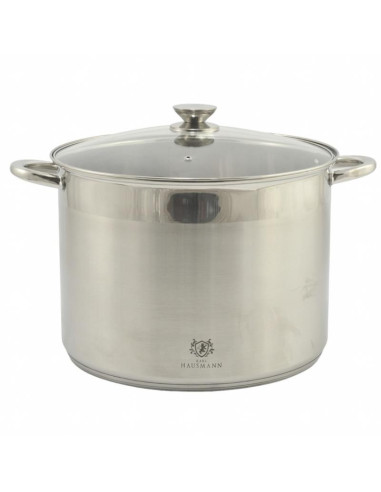 Garnek 34cm 22,5L nierdzewny z pokrywką Solid