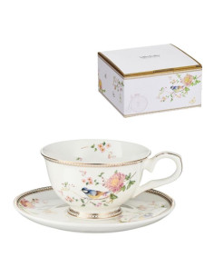 Filiżanka+spodek 230ml Bel Fiore HZ121 Villa Italia