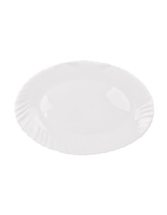 Półmisek Agnes 30cm biały HBLXYP-120 szkło hartowane